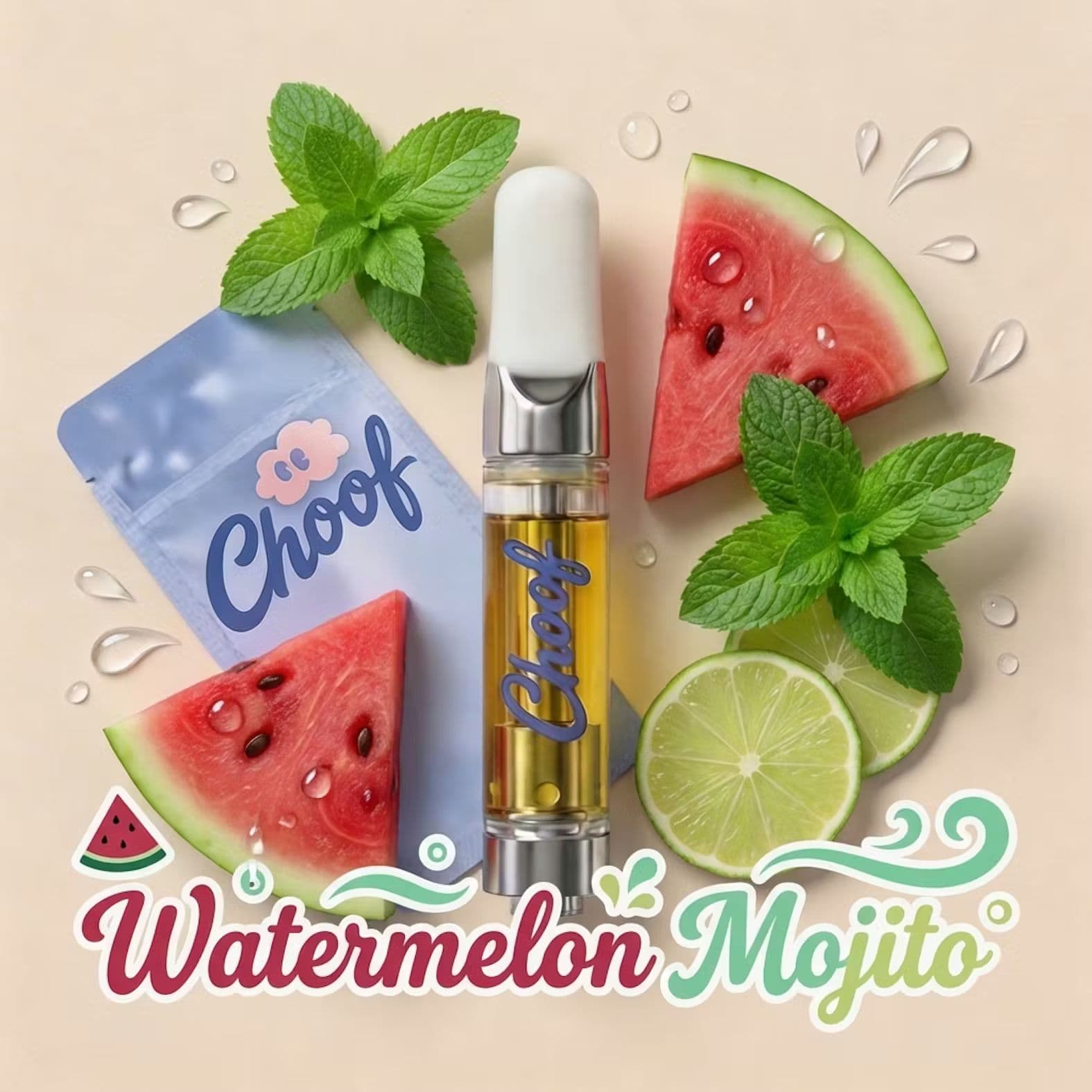 Watermelon Mojito Cartridge 0.5g