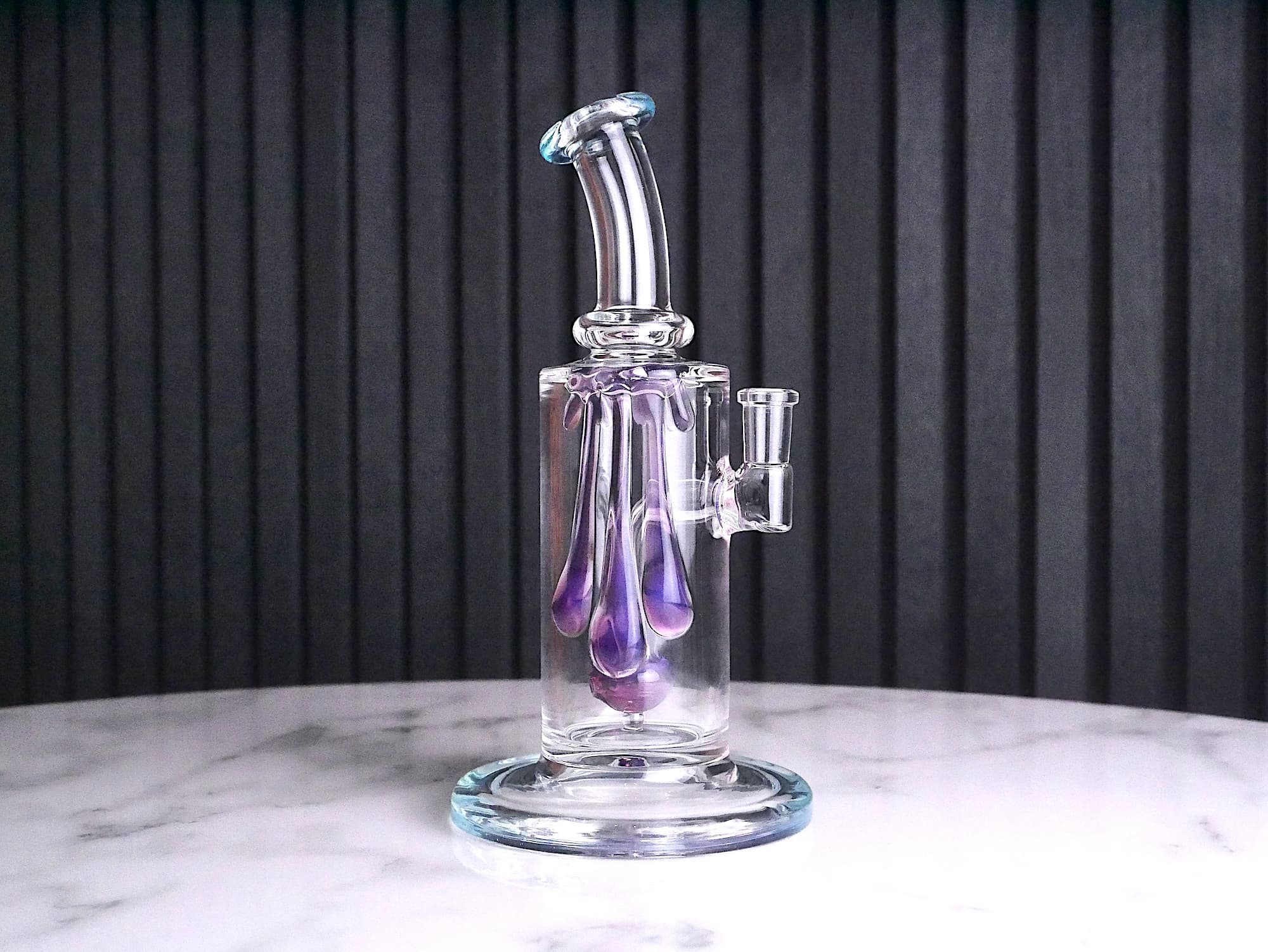Uzzi Glass | Honey Drip Rig | Purple