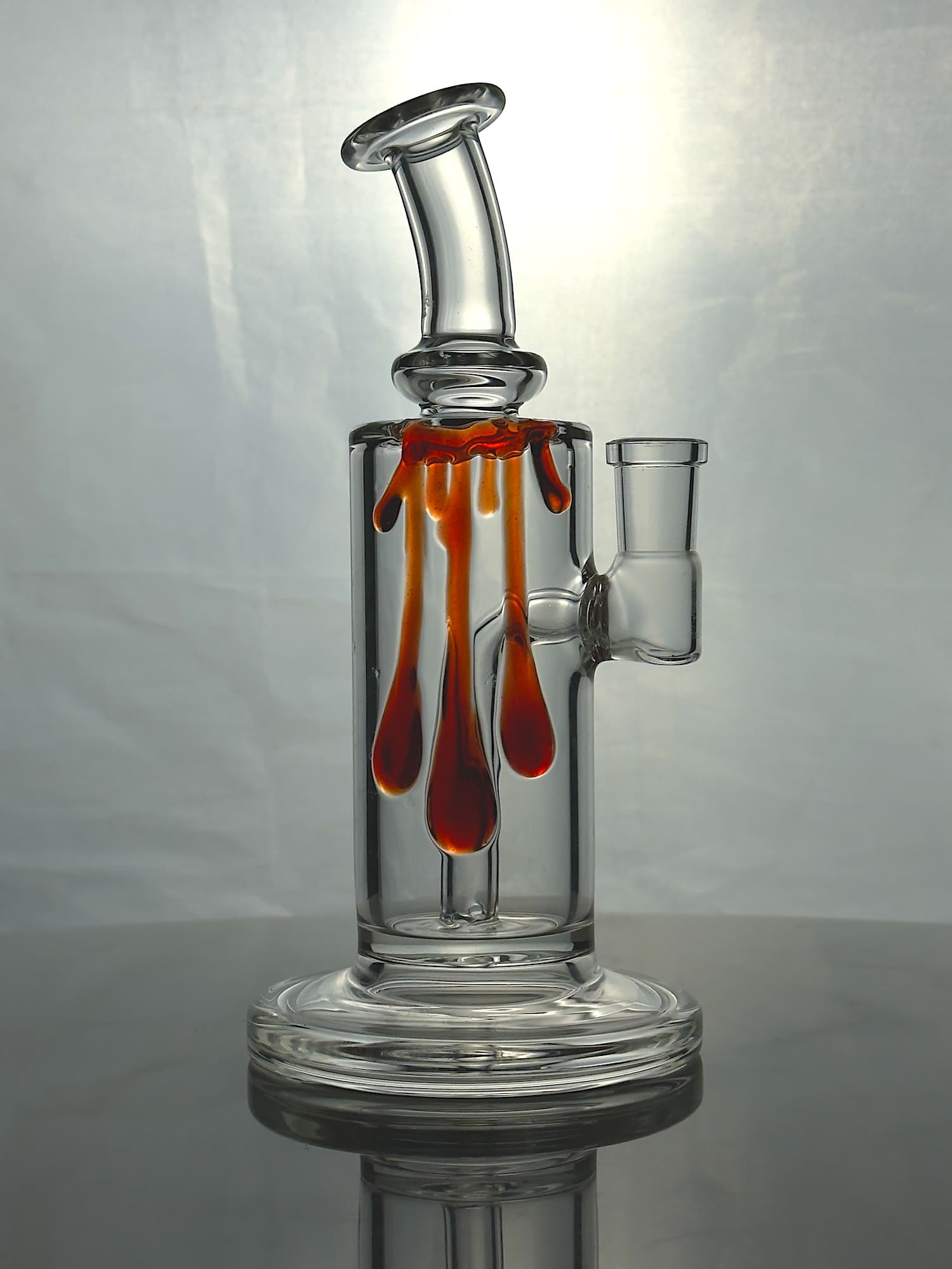 Uzzi Glass | Honey Drip Rig | Red