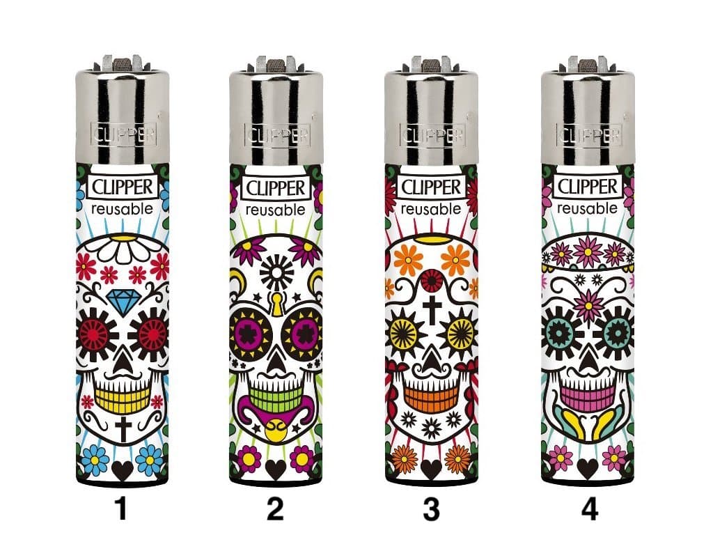 Clipper | Printed | Sugar Skulls