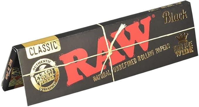 RAW | Papers | Black King Size Wide | 33pk