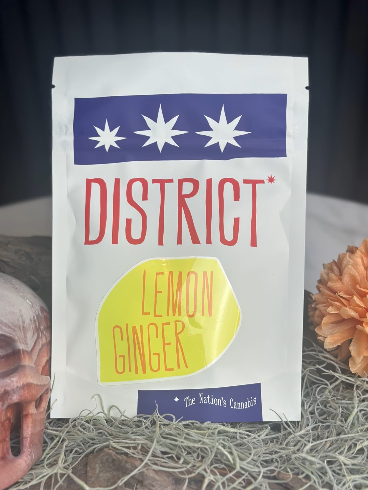 Lemon Ginger Lozenge 1:1 | 100mg | 50mg THC : 50mg CBD | 10pk