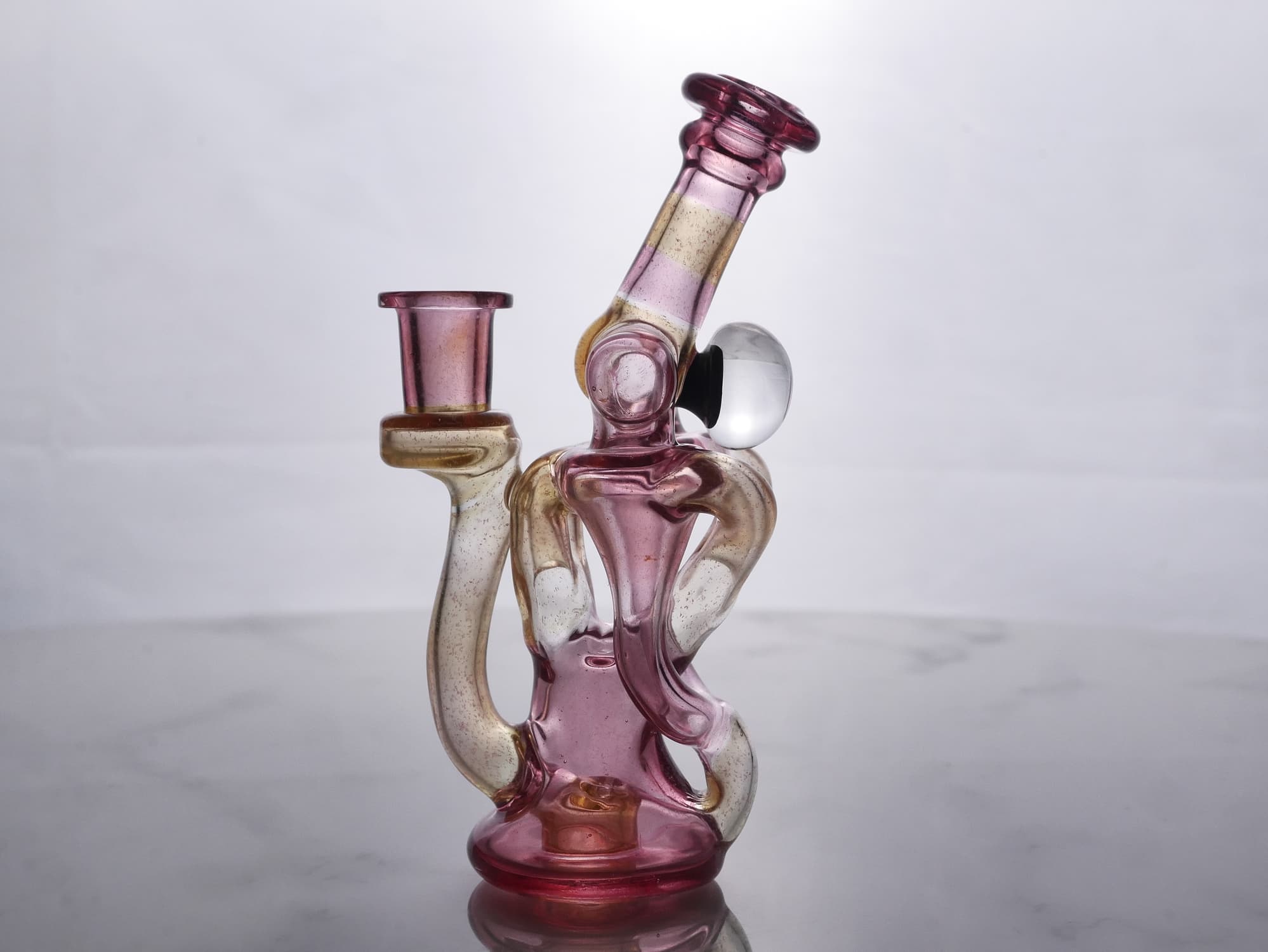 Mini Domer Quad Recycler | Candy Opal
