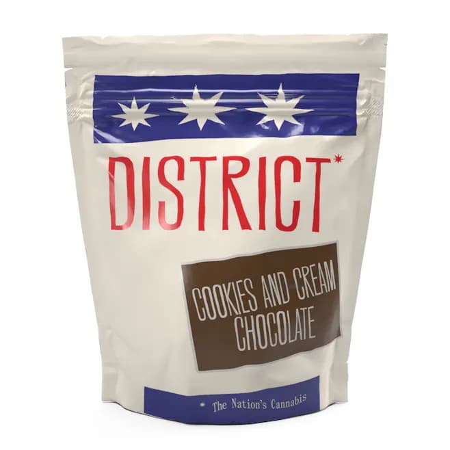 Cookies and Cream White Chocolate | 100mg THC | 10pk