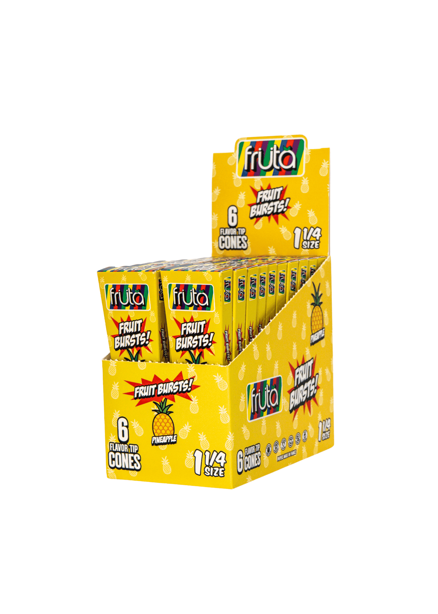 FRUTA | Flavored Cones 1 1/4 | Pineapple