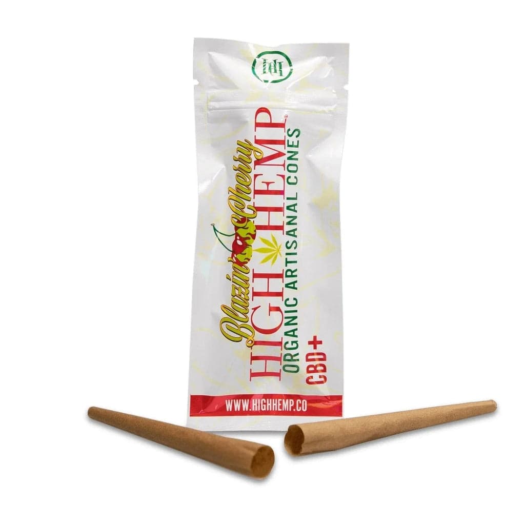 High Hemp | Blazin' Cherry | Organic Artisanal Cones | FREE