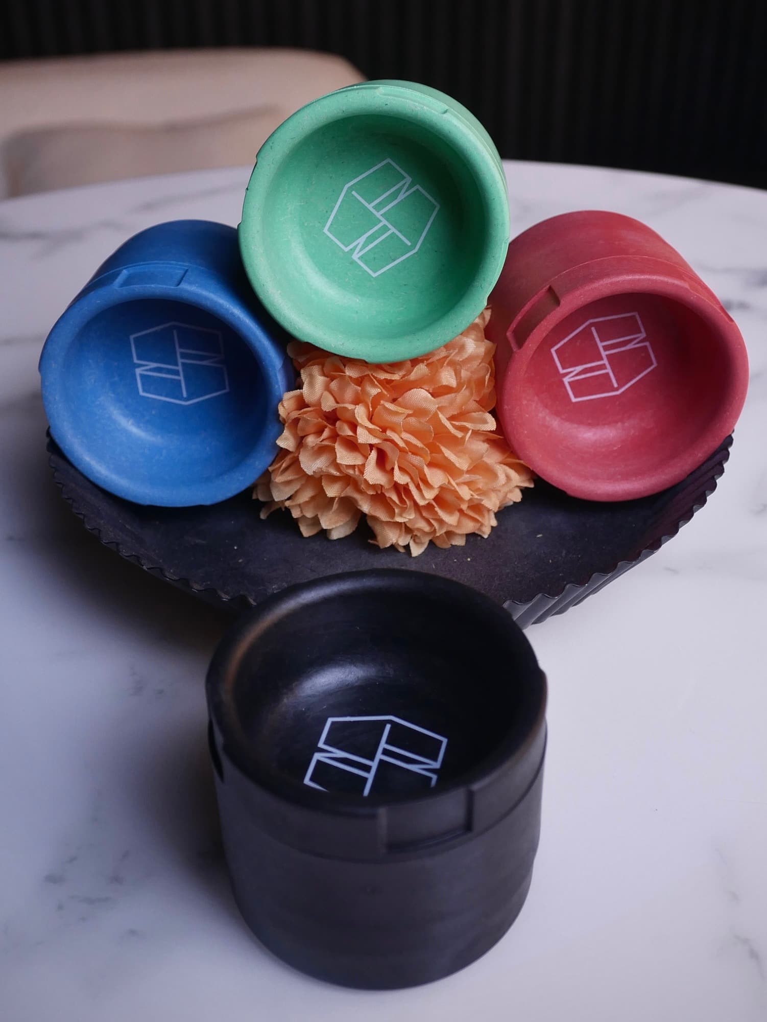 Stache | Hemp Grinder | Black 3pc