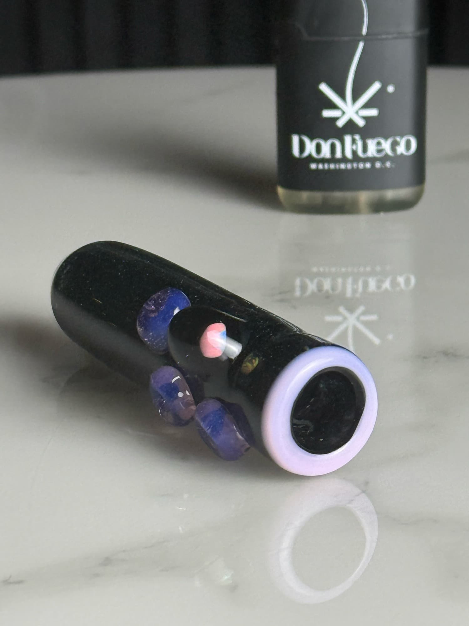 Galaxy Black x Pink Slyme Brickhouse Chillum