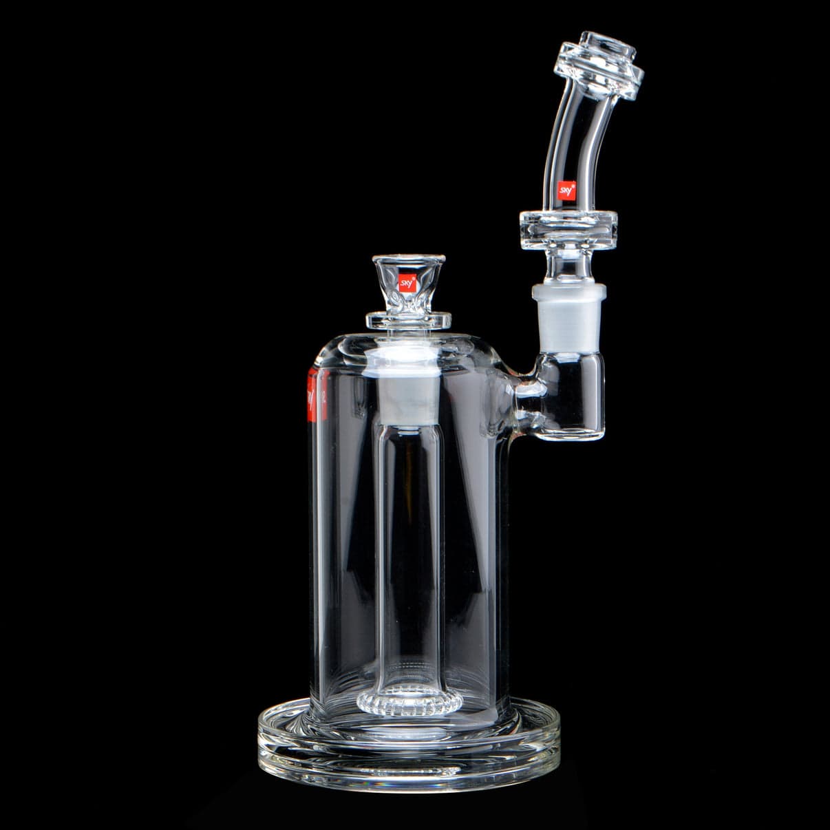Lunar Bubbler Bong | Clear