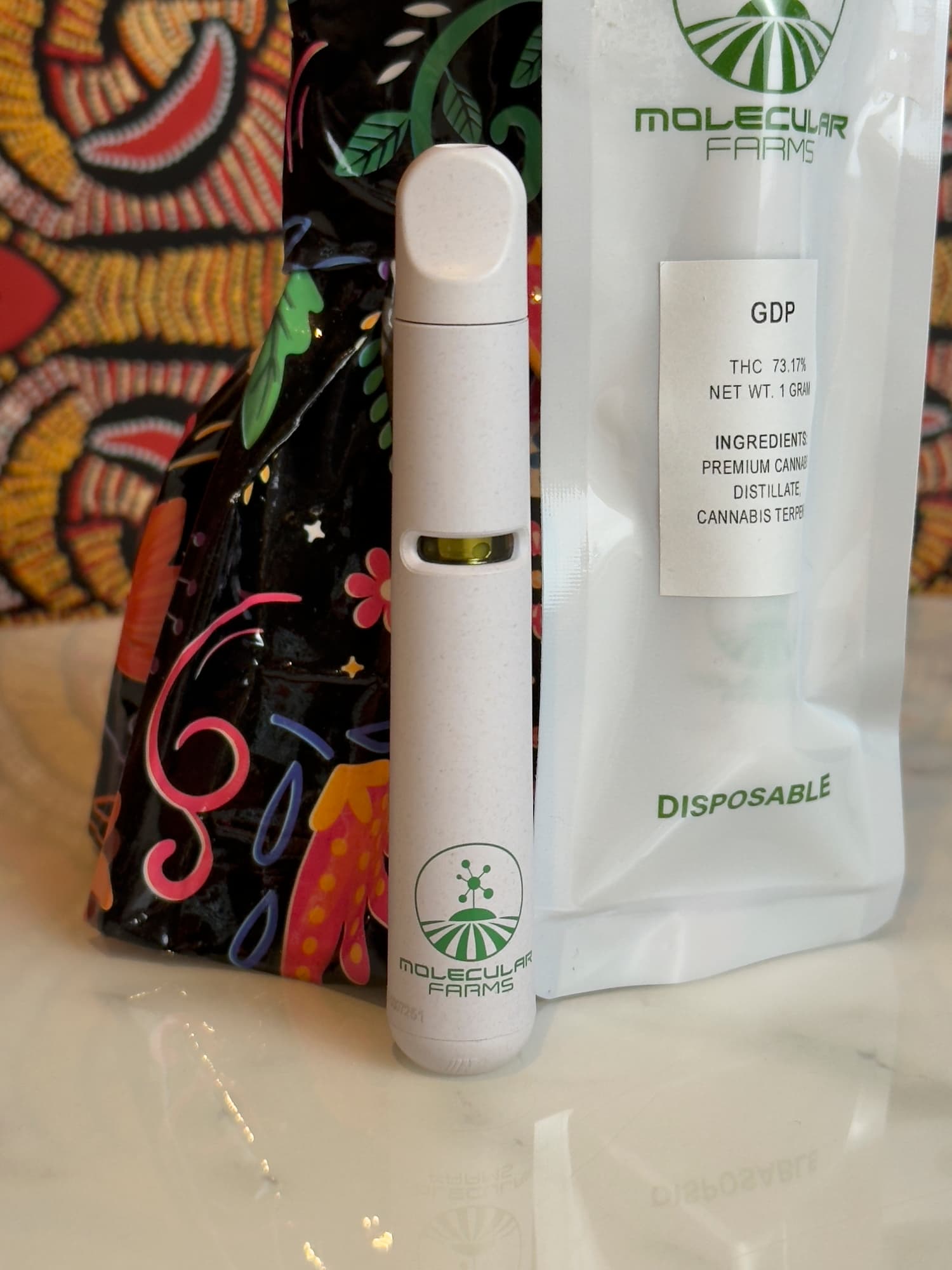 Granddaddy Purple Distillate Disposable 1g