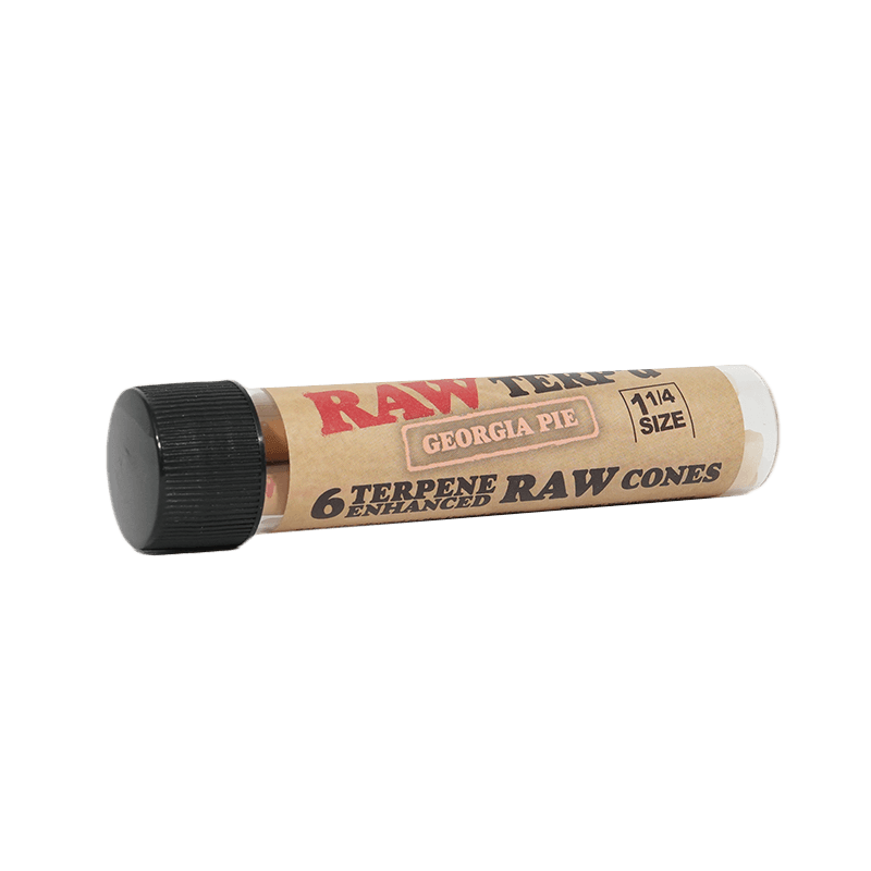 RAW | Terp'd Pre Roll Cones | 1 1/4 Size | Georgia Pie | 6pk